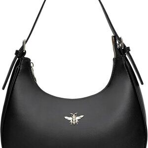 Small Crescent Shoulder Bags Purses for Women Retro Classic Clutch Hobo Tote Pur